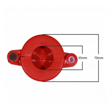 Bloqueio de Válvula Registro (Gaveta) Tagout 1,5