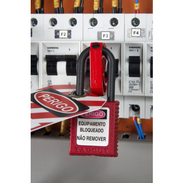 Bloqueio Universal Para Disjuntor e Válvula Tagout Din