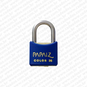 Cadeado Papaiz Color Azul 20 mm