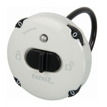 Cadeado Papaiz Node Branco III