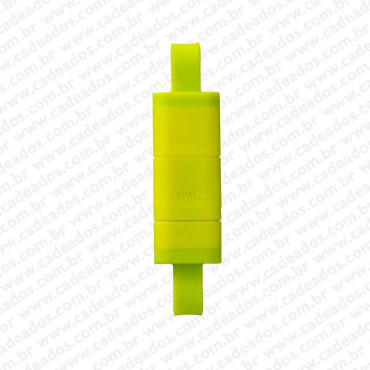 Cadeado Papaiz Active Amarelo G