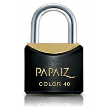 Cadeado Papaiz Color Preto 25 mm