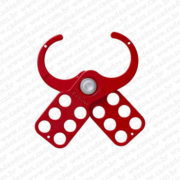 Garra Metálica de Bloqueio Tagout de 38 mm – 1 ½