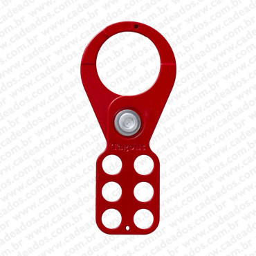 Garra Metálica de Bloqueio Tagout de 38 mm – 1 ½"