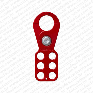 Garra Metálica de Bloqueio Tagout de 25,4 mm – 1"