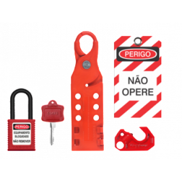 Kit de Bloqueio de Disjuntor Motor, DIN, NEMA e Caixa Moldada Tagout