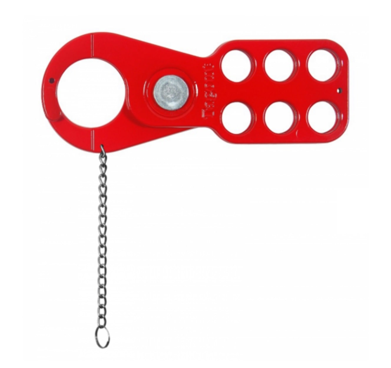 Garra Met lica De Bloqueio Tagout De 25 4 Mm Com Corrente De A o 20cm 
