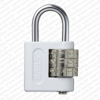 Cadeado segredo 40 mm Branco Stam