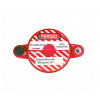 Bloqueio de Válvula Registro (Gaveta) Tagout 1,5" a 2,5" (35 a 65mm)