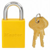 Cadeado Master Lock Aluminio Amarelo 6835