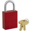 Cadeado Aluminio Master Lock 6835 Vermelho