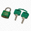 Cadeado Papaiz Color Verde 20 mm com 2 chaves