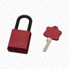 Cadeado Tagout Corpo e Haste Plastico Vermelho